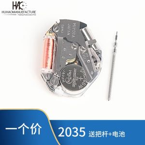 2025 Bộ máy đồng hồ chính hãng MIYOTA 2035 Chuyển động không ngày Chuyển động thạch anh ba tay . Hiệu suất ổn định