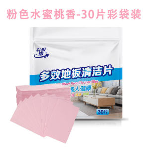 แผ่นน้ำยาถูพื้น ใช้ได้หลายอย่าง แผ่นทำความสะอาดพื้น A875 น้ำยาแผ่นถูพื้น 1 แพ็ค มี 30 แผ่น （น้ำยาถูพื้น） ของใช้ สะดวก ใช้ง่าย ละลายน้ำไว เอนกประสงค์