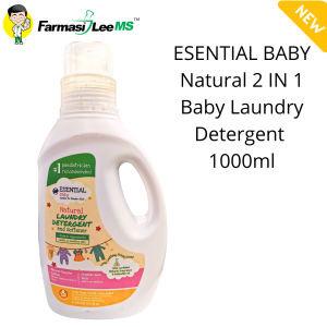 Esential Baby Natural 2 In 1 Baby Laundry Detergent 1000ml (Exp 06/2027)