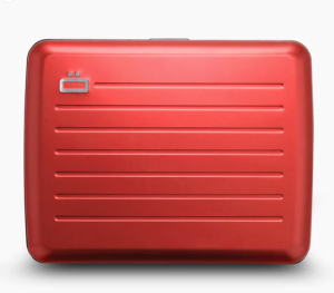 Ögon Designs Stockholm V2L Extra Capacity Large Smart Case Wallet Aluminium Card Case Cardholder Wallet Cardholder RFID Protection Water Resistant Made in France