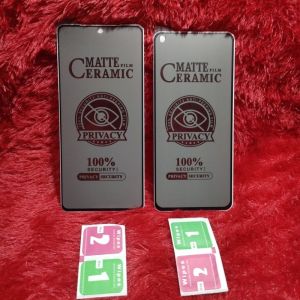 TG Tempered Glass Ceramic Anti SPY Samsung J2 Prime/G530/G532 Anti Gores Privacy Matte Anti Spy