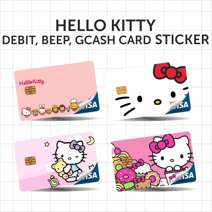 HELLO KITTY ATM BEEP DEBIT CREDIT BANK Card Skin Stickers | Lazada PH