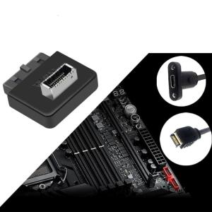 USB3.0 19/20Pin Steering Joint Socket Desktop Computer Motherboards Vertical Pin Holder 90 Degree Elbow Plug Port