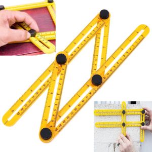 🌹READY STOCK🌹 MULTIFUNCTIONAL FOLDING RULER Multi-Functional Folding Ruler 4 Sides / Pembaris Ukur Pelbagai Guna