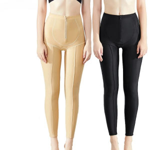 Women Shapewear Pants After Thigh Liposuction Surgery Waist Control Abdomen Medical Double Compression Long Legs  Body Shaper