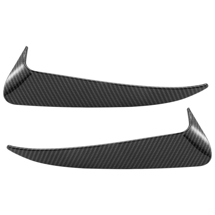 thumbnail image 2 of Carbon Fiber Look Rear Bumper Air Vent Frame – For BMW G20 3 Series 2019-2021 2 of 5