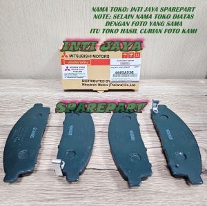 BRAKE PAD KAMPAS REM DEPAN MITSUBISHI TRITON HDX 2014 KEATAS 4605A930