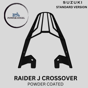 Suzuki Raider J Crossover Top box bracket /POWERSTEEL /RJ CROSSOVER Accessories/ Raider J Crossover / life time warranty
