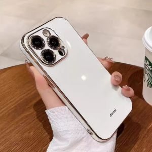 YBDเคสโทรศัพท์สำหรับ Xiaomi Redmi A3 POCO C61 4GCase แฟชั่นน่ารักหมวกที่ตั้งรูปหมีสวยงามการออกแบบหรูหราชุบ