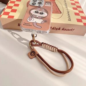 LL Fashionable mobile phone cartoon hanging rope cute wrist woven hand-held chain  KA-111