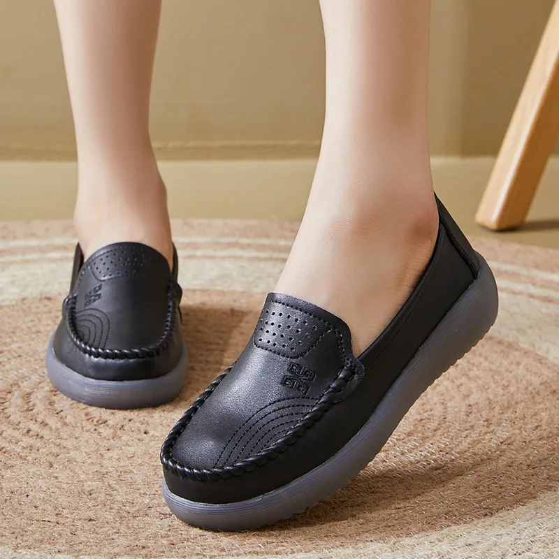 FitFlop Women's Penny Loafers Casual Slip Ons Comfortable Flat Dress Shoes  Lightweight Driving Walking Office Boat Shoes Loafers