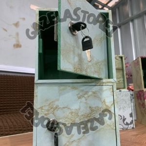 celengan kabah mekkah dengan kunci / celengan minatur kabah kunci dan permanen