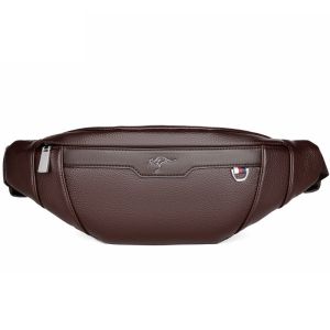 กระเป๋าคาดเอวอเนกประสงค์สไตล์ลำลองสำหรับผู้ชาย Casual Outdoor Sports กระเป๋าคาดเอวกันน้ำสำหรับผู้ชาย