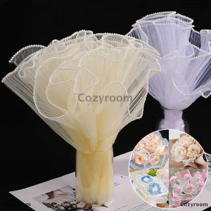 [COD] Cozyroom 28cmx1M Flower Wrapping Paper Wave Yarn Florist Bouquet Packaging Lace Mesh Florist Bouquet Gift Packaging Supplies