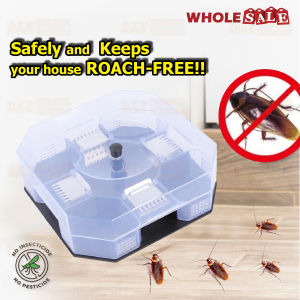 Cockroach Trap Box Roach Reusable Catcher Killer Trap Pest Control Bait / Perangkap Lipas