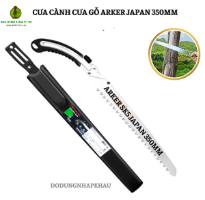 Cưa cành cây cưa gỗ cầm tay ARKER JAPAN dài 350mm