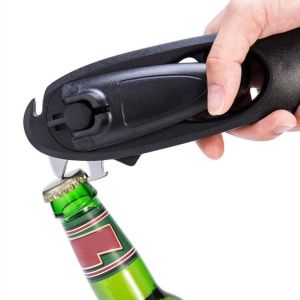 8 in 1 Can Opener Heavy Duty and Tin Opener Beer Bottle Box Open Cans Kitchen Essential Tools Accessories