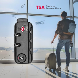 READY YIF Gembok TSA Koper kecil anti maling haji umroh Kode Angka Kunci Kombinasi 3 Digit TSA007