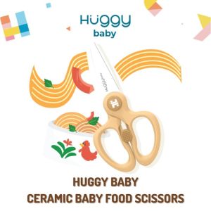 Huggy Baby Ceramic Food Scissors
