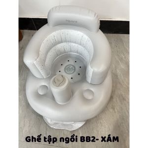 Ghế Hơi Tập Ngồi Cho Bé  Aguard - BB2 Ghế Ngồi Ăn Dặm Bơm Hơi Tự Động Chống Ngã Cao Cấp Phong Cách Hàn Quốc