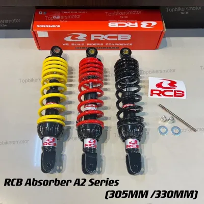 RCB Absorber A2 Series 305mm /330MM Ego / Ego S / Ego LC / Solariz / Advantiz /Click125 /Vario /Beat 100%ORIGINAL Racing Boy