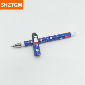 [COD] SHZTGM ปากกาหมึกเจลลบได้ลายคริสต์มาสน่ารัก3ชิ้นปากกาการ์ตูนคริสต์มาสสำหรับเขียนสำนักงานโรงเรียน-ผู้หญิงเด็กผู้หญิงเด็กผู้ชาย