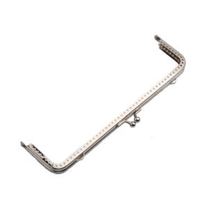 Gọng vuông kim loại nụ hôn Khóa Ví xử lý khung hôn Clasp khung Ví Làm túi vuông ly hợp khung thủ công tự làm