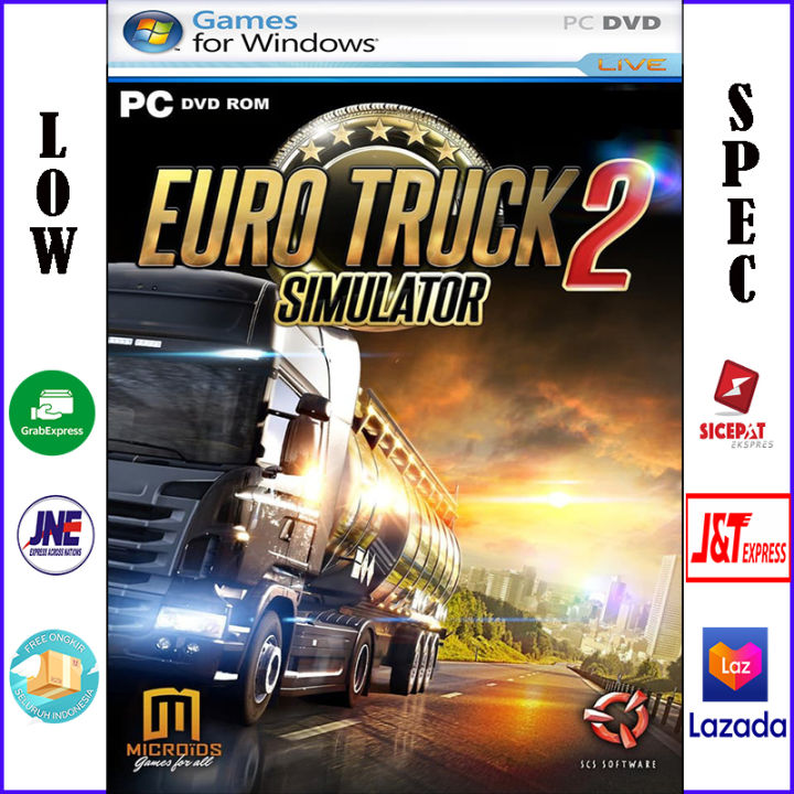 EURO TRUCK SIMULATOR PC/ ETS DVD GAME GAMING LAPTOP KASET