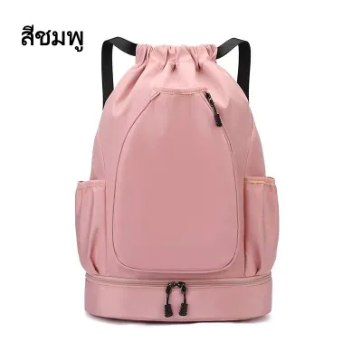[พร้อมส่งในไทย] กระเป๋าเป้สะพายหลังสำหรับไม้แบดมินตัน กันน้ำ ความจุมาก พร้อมที่ใส่ลูกและรองเท้า ใช้ได้กับยิมและฟิตเนส