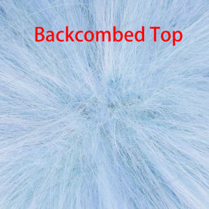 SHUNAICHI สังเคราะห์ Teased สไตล์ 37 ซม.หมาป่าตัดวิกผม Bangs คุณภาพสูงสีแดงสีฟ้าสีม่วงสั้นผู้ชายผู้หญิงคอสเพลย์ทนความร้อนผม