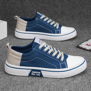 AU Teenagers canvas shoes 2026 New summer breathable flat low-top canvas shoes trendy and versatile casual shoes with a stylish design