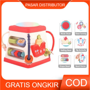 Mainan Anak XTS-3044 BABY WISDOM CUBE Mainan Edukasi Anak Wisdom Cube Montessori Activity Anak Mainan Anak Perempuan - Mainan Anak Laki Laki