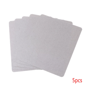 5Pcs Mica Plate Sheets Microwave Oven Replace Part 120x150mm Universal For Midea