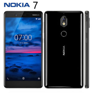 Nokia 7 แปดคอร์5.2 นิ้ว 4GB RAM 64GB 16MP กล้อง LTE IPS LCD Dual SIM โฟนปลดล็อคโทรศัพท์มือถือ สมาร์ท
