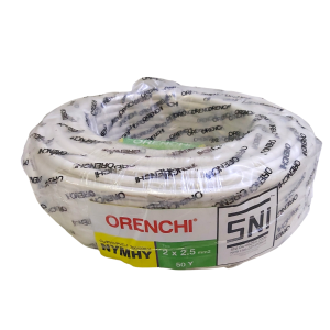 Kabel NYMHY Orenchi 2 x 1.5 SNI Kabel Listrik Serabut (Meteran)