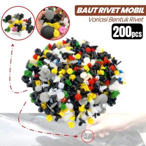 Baut Rivet Mobil Universal 200 PCS