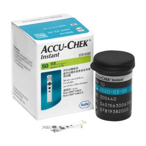 ACCU CHEK Instant Strip Cek Gula Darah isi 50