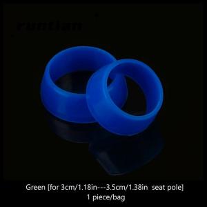 runtian 1PC Xe Đạp Silicone không thấm nước xe đạp leo núi ghế bài bảo vệ xe đạp ghế bài cao su vòng bụi Bìa