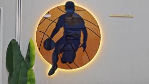 Wall Art Decor Wall Hanging Decoration Wall Art Decor Nordic Home High Sense Living Room Background Wall Moon Luminous Ambience Light Painting round Entrance Wall Painting Wall Art Decor Wall Hanging Decoration