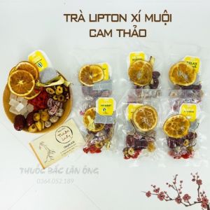 10 Gói Trà Lipton Xí Muội Cam Thảo (Hút Chân Không)