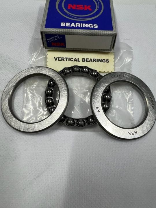 Thrust ball bearing 51107 merk NK | Lazada Indonesia