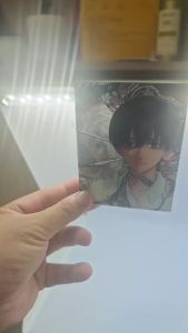 Tsujinaka Yoshiki Acrylic Photocard Gift For Best Friend The Summer Hikaru Died Light Through Glow Card Pale White Haired Figure Black Hair School Uniform Boy 1 Piece
