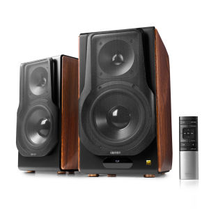 Edifier S3000 MKII Balanced XLR Bookshelf Speakers - Bluetooth V5.0 | Edifier ConneX App | Multiple Input | 256W RMS