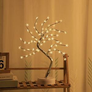 Led Tree Lights Indoor Atmosphere Decoration Nightlight Usb Creative Tree Lamp