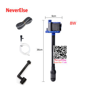 Multi-function Aquarium Filter Pump Aquarium Water Pump Fishtank Water Circulating Water Spray Submersible Purifier Filter Air oxygen increase Aquarium Filter Box 500gram biochemical balls Fishbowl tank filter medium material Aquarium accessories