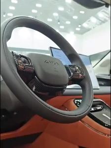 GAC Aion v ev/ Gen2 SUV interior modification parts Aian carbon fiber steering wheel pattern patch interior accessories decorative frame