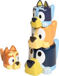 TOMY Toomies Splash & Float Bingo and Bluey Water Toys - 2-in-1 Toddler Bath & Pool Play Set with Pour Cups & Water Wheels - Ages 18 Months+