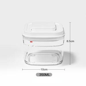 Oldlaiben Baby Milk Powder Storage Container Press-type Food Sealed Box Vacuum Moisture-proof With Spoon