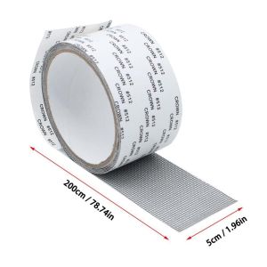 2m Window Screen Repair Tape – Self-Adhesive Waterproof Net for Anti-Insect Door & Broken Holes
