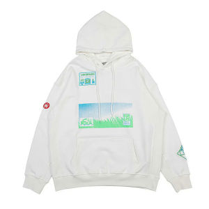 2022FW Cotton White C.E. CavEmpt Hoodie Hoody Men Woman 1:1 Oversized Lawn Print Logo Embroidery Cav Empt Sweatshirts With Tags